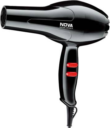 NOVA NHP 8106 Hair Dryer  (1400 W, Black) at Rs. 649