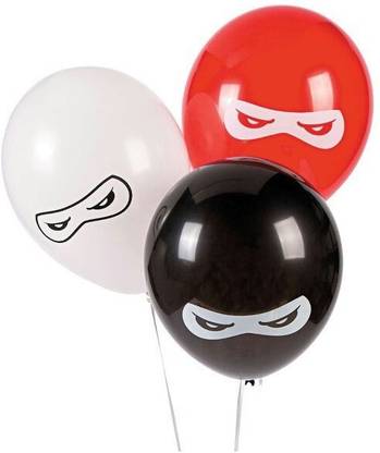 PartyballoonsHK Printed Ninja Warriors Balloon