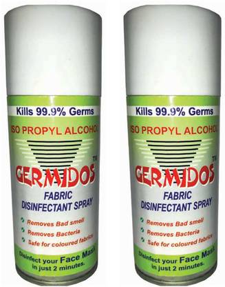 germidos by Niyati Graphics Fabric Disinfectant Spray, Alcohol-based Clothes Sanitizer