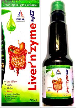 BAIDYOG Liver'n'zyme 4G Syrup (100% Ayurvedic Liver & Digestive Tonic)