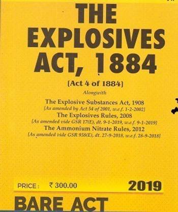Explosive Act Bare Act