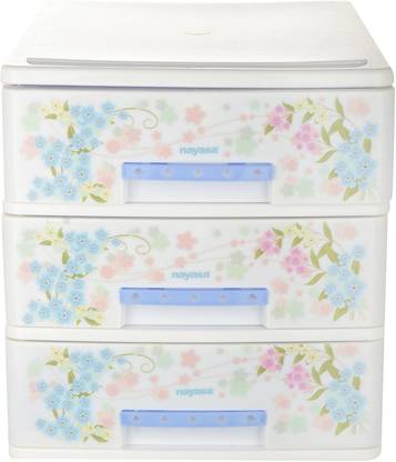 NAYASA TUCKINS DELUXE -13 Plastic Free Standing Chest of Drawers