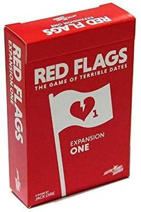 Skybound Games Red Flags Expansion 1: New Deck for the Card Game of Terrible Dates, 75 Cards, 3-10 players, Ages 17+