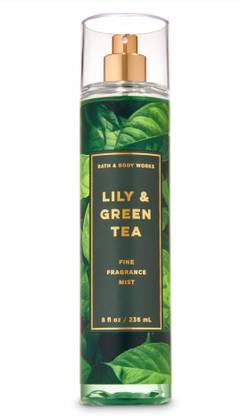 Bath and Body Works Lily & Green Tea Fine Fragrance Mi Body Mist  -  For Women