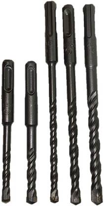 Zebra Premium Tools Z-6811 Combo of 5 SDS Plus Hammer Drill Bits