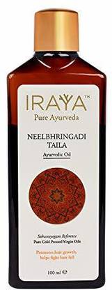 Iraya Pure Cold Pressed Neelbhringadi Taila Ayurvedic Oil Hair Oil