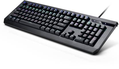 ZEBRONICS MECHANICAL Max Plus Wired USB Standard Gaming Keyboard Compatible with Desktop, Laptop, Mac