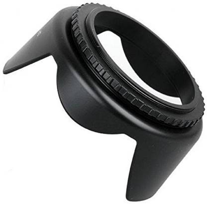 हनुमेक्ष 49 mm Digital Tulip Flower Lens Hood for Sony Alpha लेंस हुड