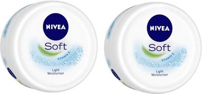 NIVEA Soft Light Moisturizer Cream 300 ml Each