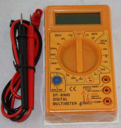 dwij collection Unity Digital Multimeter For Measuring Voltage, Current, Resistance Digital Multimeter