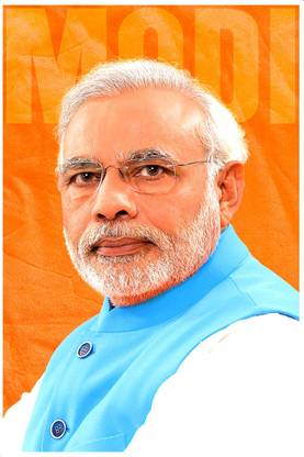 Poster of Prime Minister of India Narendra Damodardas Modi 3D Poster
