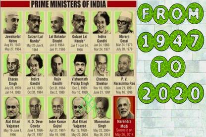 Poster of Prime Ministers of India 3D Poster