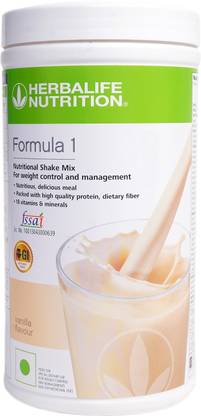 HERBALIFE Formula 1 Nutritional Shake Mix -Orange Cream Flavor Plant-Based Protein