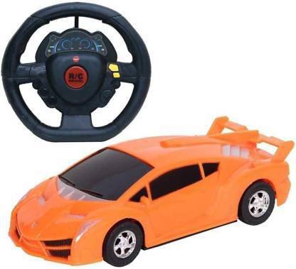 MTC97 Super Racer Steering Remote Control Car For Kids(orange)