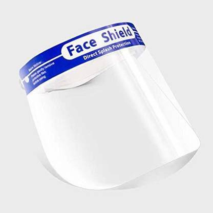 TRUPROTEK TPK-FS-002 FaceGuard Face Shield Safety Mask Polypropylene(PP) Neutral Color Safety Visor