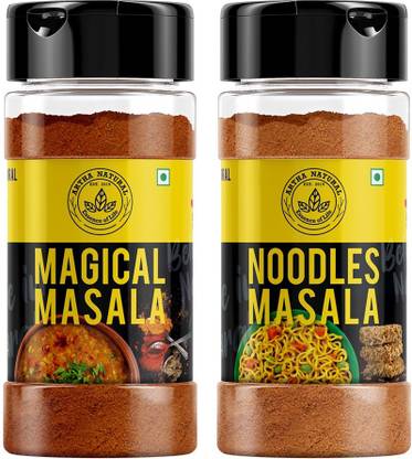 ARTHA NATURAL Instant Noodles Maggie Masala + Magical Masala Powder (Make your Dish Tasty) Combo [100g each]