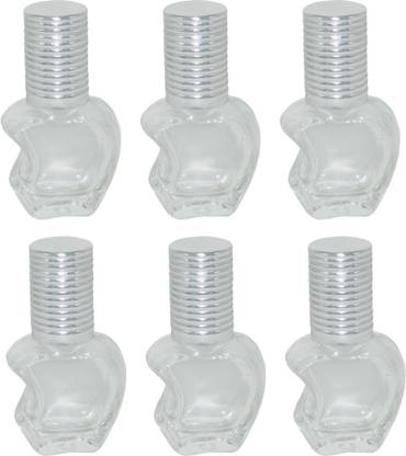 Hunky Dory 6ml Fragrances Attar Empty Apple Shape Reusable Roll on Glass Bottles (Set of 6) 6 ml Bottle
