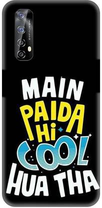 NDCOM Back Cover for Realme 7 Main Paida Hi Cool Hua Tha Swag Printed