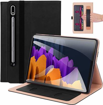 YAOJIN Flip Cover for Galaxy Tab S8 Plus / S7 Plus / S7 FE 12.4 Inch SM-T970/T975/T976