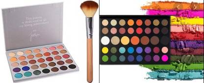 Morphe james charles & Jaclyn Hill Eyeshadow Palette & 1 Brush