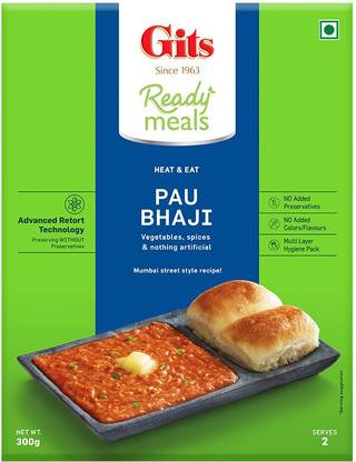 Gits Pau Bhaji Ready to Eat 300 g