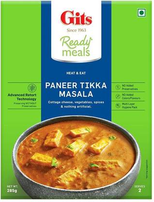 Gits Paneer Tikka Masala Ready to Eat 285 g