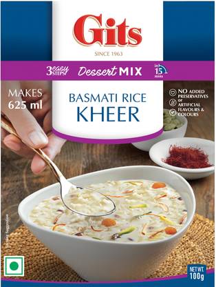 Gits Rice Kheer Instant Dessert Mix 100 g