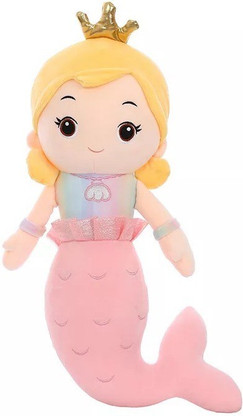 Mermaid doll soft toy clearance