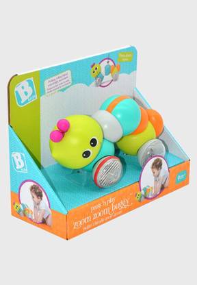 Bkids PRESS 'N PLAY ZOOM ZOOM BUGGY Rattle