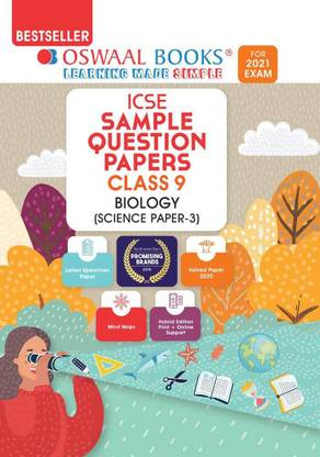 Oswaal ICSE Sample Question Papers Class 9 Biology Book (Reduced Syllabus for 2021 Exam)