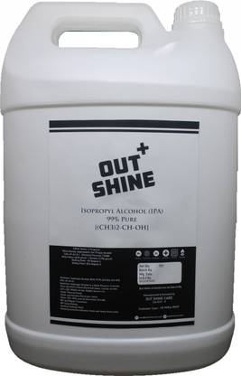 Outshine+ IPA ISO PROPYL ALCOHOL 99.9% PURE [(CH3)2-CH-OH] for Computers, Laptops, Mobiles