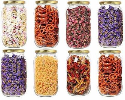 kb trade Glass Grocery Container  - 1000 ml