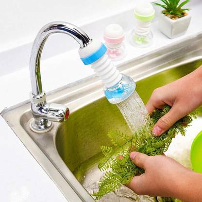 BESTIZONE ENTERPRISE 360 Degree Rotating Water Faucet Aerator Splash Proof Filter Anti-Splash Health  Faucet