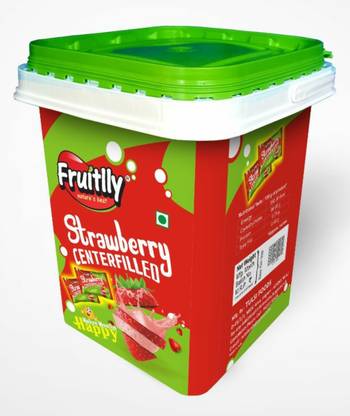 FRUITLLY SCJ500 Strawberry Jelly Candy