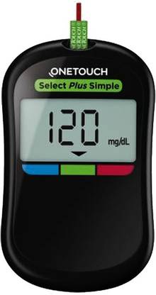 OT Select Plus Simple System One Touch Select Plus Simple Glucometer with 10 Free Strips Glucometer
