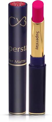 CVB LM-206-713 SuperStay No Transfer Matte Lipstick, Waterproof and Full-Pigmented, Transfer-Proof Smudge-Proof Lip Colour