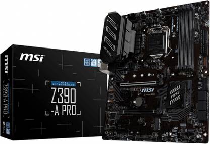 MSI Z390-A PRO ATX LGA1151 Gaming LGA1151Socket ATX Intel Z390 Chipset DDR4 Motherboard for Desktop