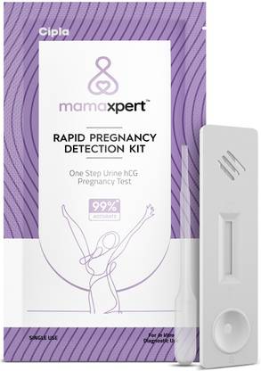 mamaxpert Rapid Pregnancy Detection Kit by Cipla, Pack of 3 Pregnancy Test Kit