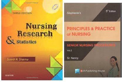 Combo Of Nursing Research And Statistics And Principles & Practice Of Nursing Vol.2