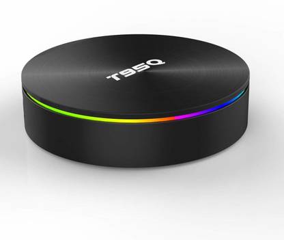 T95 Q TV Box Amlogic S905X2 with DDR4 4GB RAM 64GB ROM 4K Ultra HD Support Netflix, Prime, JIO TV, Hotstar, Thop TV, Miracast 2.4G/5G WIFI Bluetooth Google Media Player Media Streaming Device