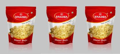 KHAOSA Bikaneri Bhujia (Pack of 3)