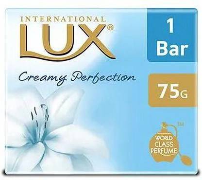 LUX International Creamy Perfection Soap Bar, 75 g
