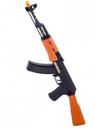 Haulsale Captivating AK-838 Toy Rifle - Toy Gun Features Flashing Light, Amazing Electronic Sound , Removable Knife and Unique Action Measuring 73 Cms Guns & Darts