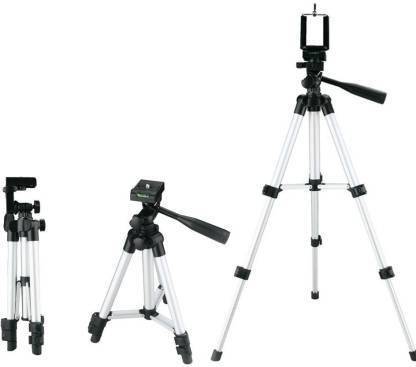 EFTCOME 3110 Adjustable Head Aluminum Extendable tik tok Tripod Kit