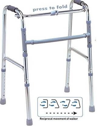 veayva folding alluminium walker height adjustable Walking Stick
