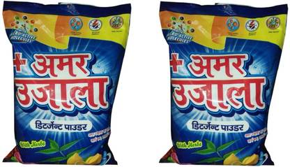Amar Ujala Detergent Powder 160 Gm Pack of 2 Detergent Powder