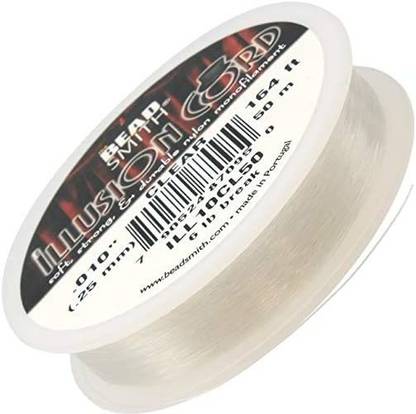 Beadsmith Illusion Monofilament Bead Cord .010 In 6 Lb 164Ft