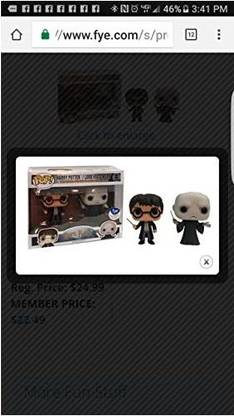 Funko Pop Harry Potter and Lord Voldemort 2-Pack (FYE Exclusive)