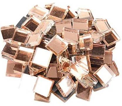 ARTLIFE HOME Rose Mosaics Classico Glass 1x1 cm Mosaic Tiles Color Variety,Great for Art Craft,100 PiecesRose