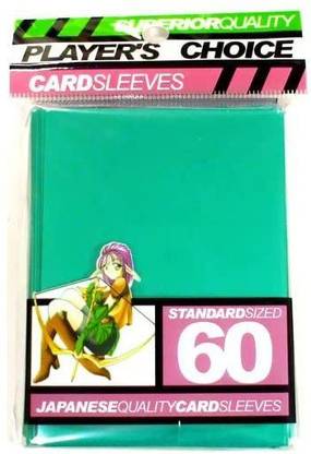 Player's Choice Sleeves (Pack of 60) Standard Size Deck Protectors - Ideal for PokemonMagic The Gathering Other Trading Card Games